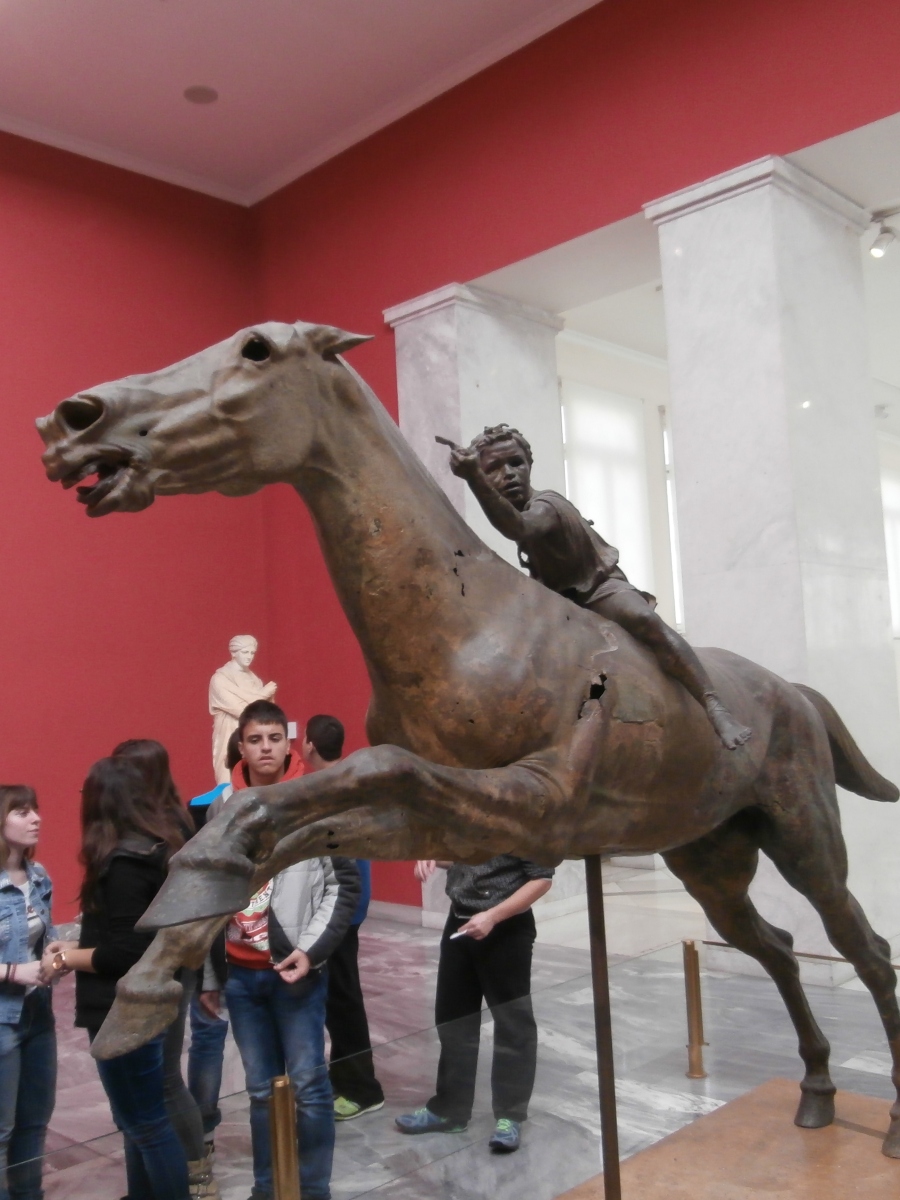 The Jockey of Artemision – National Archaeological Museum – Athens